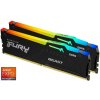 Kingston Fury Beast Black RGB EXPO 64GB DDR5 6400MT/s / CL32 / DIMM / Kit 2x 32GB Kingston Fury Beast Black RGB EXPO 64GB DDR5 6400MT/s / CL32 / DIMM / Kit 2x 32GB