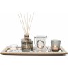 Darčeková sada s difuzérom a sviečkou Natural and Home, sivá Darčeková sada s difuzérom a sviečkou Natural and Home, sivá