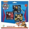 Škrabací obrázok 3ks farebný Tlapková patrola Paw Patrol 20x20cm Škrabací obrázok 3ks farebný Tlapková patrola Paw Patrol 20x20cm