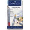 Akvarelové pastelky Faber-Castell Goldfaber Aqua plechová krabička, 12 farieb Akvarelové pastelky Faber-Castell Goldfaber Aqua plechová krabička, 12 farieb