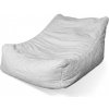 Sablio Sedací vak Lounge SOFTY Cloud White 80 x 95 x 50 cm