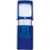 Lupa, 35x38 mm, s LED svetlom, WEDO, modrá Lupa, 35x38 mm, s LED svetlom, WEDO, modrá