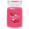 YANKEE CANDLE Signature sklo 2 knôty Red Raspberry 567 g YANKEE CANDLE Signature sklo 2 knôty Red Raspberry 567 g