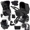 ABC DESIGN Salsa Run 5 + Carrycot + Tulip Travel Set coal 2025 ABC DESIGN Salsa Run 5 + Carrycot + Tulip Travel Set coal 2025
