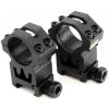 Theta Optics 25mm montážne krúžky - vysoké, široké Theta Optics 25mm montážne krúžky - vysoké, široké