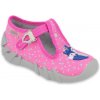 BEFADO 110P394 dievčenské ružové papuče s líškou 22 110P394_22 BEFADO 110P394 dievčenské ružové papuče s líškou 22 110P394_22