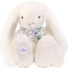 Plyšový zajac Fleurette the Bunny White Doudou et Compagnie biely 50 cm od 0 mes Plyšový zajac Fleurette the Bunny White Doudou et Compagnie biely 50 cm od 0 mes