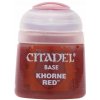 GW Citadel Base: Khorne Red 12ml GW Citadel Base: Khorne Red 12ml