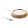 Bambusový USB ohrievač hrnčekov, hnedá Wood Bambusový USB ohrievač hrnčekov, hnedá Wood