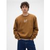 GAP Oversize Heavyweight Sweatshirt - Men's hnedá XL GAP 1200146582791 GAP Oversize Heavyweight Sweatshirt - Men's hnedá XL GAP 1200146582791
