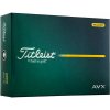 Golfové loptičky Titleist AVX Yellow Basic Golfové loptičky Titleist AVX Yellow Basic
