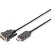 Digitus DisplayPort připojovací kabel, DP/M- DVI (24+1)/M 2.0m (AK-340306-020-S) Digitus DisplayPort připojovací kabel, DP/M- DVI (24+1)/M 2.0m (AK-340306-020-S)