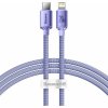 NoName Baseus CAJY000205 Crystal Shine Series Datový Kabel USB-C - Lightning 20W 1,2m Purple NoName Baseus CAJY000205 Crystal Shine Series Datový Kabel USB-C - Lightning 20W 1,2m Purple