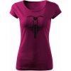 T-ričko Bike Boxer Rules dámske tričko Farba trička: Fuchsiová, Veľkosť: XL T-ričko Bike Boxer Rules dámske tričko Farba trička: Fuchsiová, Veľkosť: XL
