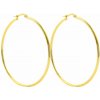 Bruno Náušnice kruhy gold 5,5 cm Bruno Náušnice kruhy gold 5,5 cm