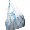 Igelitové tašky 100 ks recyklovateľné - pruhované