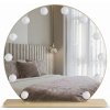 Rea Hollywood, LED zrkadlo, 50x47 cm, zlatá lesklá, HOM-01803 Rea Hollywood, LED zrkadlo, 50x47 cm, zlatá lesklá, HOM-01803