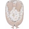 BELISIMA Hniezdočko pre bábätko Velvet Love Letter krémová BELISIMA Hniezdočko pre bábätko Velvet Love Letter krémová