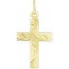 Zlatý přívěsek křížek Eve SILVEGOB11434GY Zlatý přívěsek křížek Eve SILVEGOB11434GY