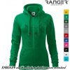 Mikina RANGER® - MAČKA - d Zelená XXL Mikina RANGER® - MAČKA - d Zelená XXL