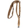Mil Tec Popruh taktický zbraňový 1-bodový BUNGEE COYOTE
