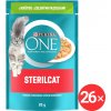 Purina One Cat SterilCat mini filetky s morkou a zelenými fazuľkami v šťave 26 x 85 g Purina One Cat SterilCat mini filetky s morkou a zelenými fazuľkami v šťave 26 x 85 g