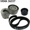 SKF Ozubený klinový remeň - Sada VKMA36037 SKF Ozubený klinový remeň - Sada VKMA36037