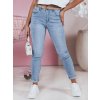 Dámske džínsy slim fit MYJINN Dstreet UY2380 Farba: modrá - svetlo, Veľkosť: S Dámske džínsy slim fit MYJINN Dstreet UY2380 Farba: modrá - svetlo, Veľkosť: S