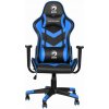 Herná stolička Marvo CH-106 (CH-106 BU) čierna/modrá Herná stolička Marvo CH-106 (CH-106 BU) čierna/modrá