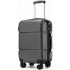 Kabínový ABS kufor KONO s TSA zámkom - 33L - sivá Kabínový ABS kufor KONO s TSA zámkom - 33L - sivá