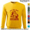 Mikina RANGER® - SANTA BEER XL Žltá Mikina RANGER® - SANTA BEER XL Žltá