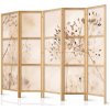 Fabulo drevený paraván 5-dielny Sušené kvety 172 x 225 cm potlač na jednej strane paravánu Fabulo drevený paraván 5-dielny Sušené kvety 172 x 225 cm potlač na jednej strane paravánu