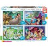 EDUCA Puzzle Disney rozprávky 4v1 (50,80,100,150 dielikov) EDUCA Puzzle Disney rozprávky 4v1 (50,80,100,150 dielikov)