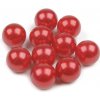 Dekoračné guličky / perly bez dierok na nalepenie Ø8; 10 mm - (Ø10 mm) červená (20 ks) Dekoračné guličky / perly bez dierok na nalepenie Ø8; 10 mm - (Ø10 mm) červená (20 ks)