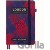 Moleskine Zápisník LUXE London tvrdé dosky A6 čistý/linkovaný Moleskine Zápisník LUXE London tvrdé dosky A6 čistý/linkovaný