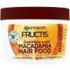 Garnier Fructis Hair Food 3v1 maska na suché vlasy Macadamia 390 ml