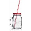 Sklenené veko STRAW + hrdlo 0,45 l bodka - ORION Sklenené veko STRAW + hrdlo 0,45 l bodka - ORION