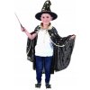Destký plášť čierny s klobúkom Čarodejnice/Halloween Destký plášť čierny s klobúkom Čarodejnice/Halloween
