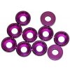 Ultimate Racing 4 mm.alu podložky fialovej 10 ks Ultimate Racing 4 mm.alu podložky fialovej 10 ks
