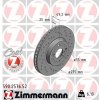 Brzdový kotúč ZIMMERMANN 590.2576.52 (590257652)