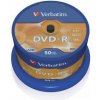 Verbatim 43548 DVD-R Matt Silver, 50-pack Spindle, 4.7GB, 16x, 12cm, bez možnosti potlače Verbatim 43548 DVD-R Matt Silver, 50-pack Spindle, 4.7GB, 16x, 12cm, bez možnosti potlače