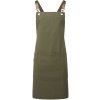 Premier Workwear Pracovná zástera PR182 Olive Pantone 378 86 x 72 cm