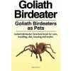 Goliath Birdeater . Goliath Birdeaters as Pets. Goliath Birdeater Tarantula book for care, handling, diet, housing and myths. (Adam Burton)(Brožovaná) Goliath Birdeater . Goliath Birdeaters as Pets. Goliath Birdeater Tarantula book for care, handling, diet, housing and myths. (Adam Burton)(Brožovaná)