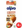 Alpro mandľový nápoj nesladený 4× 1 l Alpro mandľový nápoj nesladený 4× 1 l