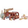 Little Dutch Hasičské auto s figurkami FSC
