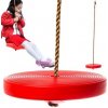 ISO 12119 detská plastová hojdačka disk červená ISO 12119 detská plastová hojdačka disk červená