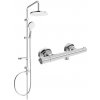 Mexen Erik, sprchový set s dažďovou sprchou a Slim termostatickou sprchovou batériou, chrómová, 77105205-00 Mexen Erik, sprchový set s dažďovou sprchou a Slim termostatickou sprchovou batériou, chrómová, 77105205-00