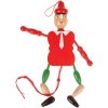 Pinocchio drevený s kravatou 27cm (Pinocchio online) Pinocchio drevený s kravatou 27cm (Pinocchio online)