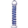 Glas - Blue Spiral Glass - Sklenené Dildo Glas - Blue Spiral Glass - Sklenené Dildo