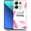 Picasee silikónový čierny obal pre Xiaomi Redmi Note 13 5G - Sladké sny Picasee silikónový čierny obal pre Xiaomi Redmi Note 13 5G - Sladké sny